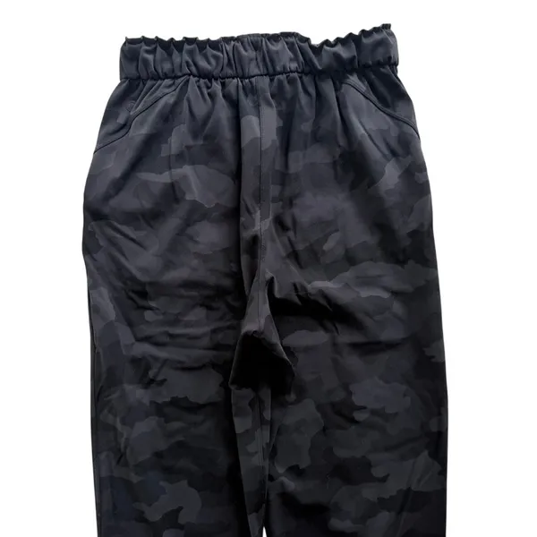 Lululemon Stretch High-Rise Jogger Camo Black Grey Size 4 Luxtreme Trouser Pant - Image 8