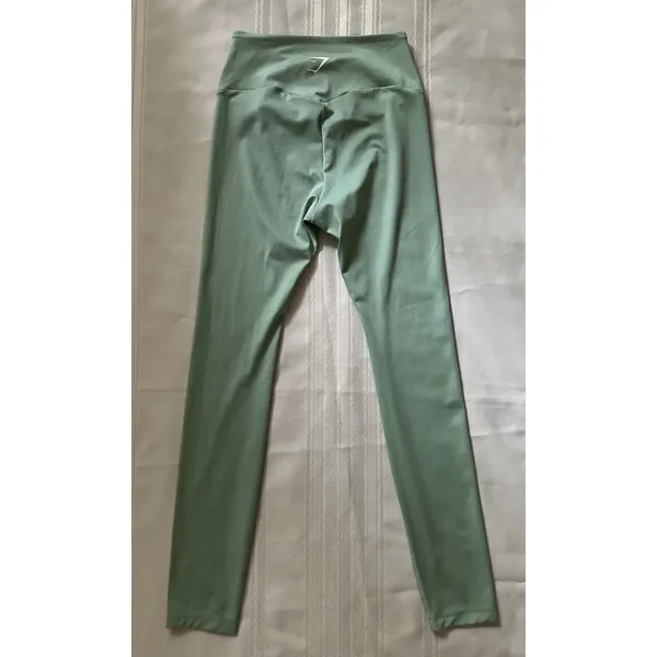 Gymshark Training 7/8 Leggings - Alpine Green - Size M - Image 7