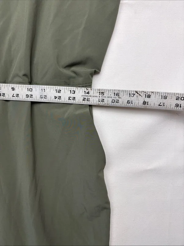 Back Country size medium one piece Olive Green Sleeveless Jumpsuit cropped - Image 7