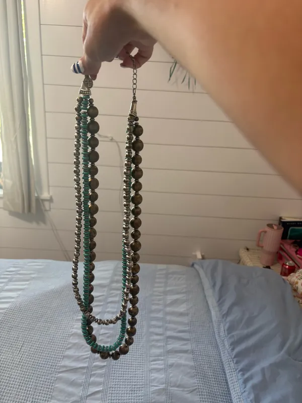Native American Handmade Necklace - Image 2