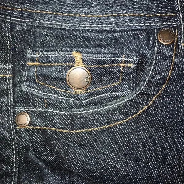 Avenue classic boot cut dark wash denim sized 14 tall - Image 4