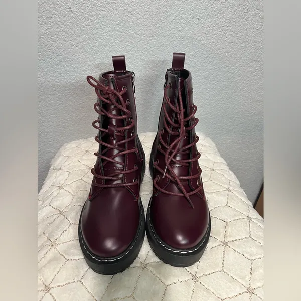 New ROUGE BURGUNDY‎ BOOTS - Image 4