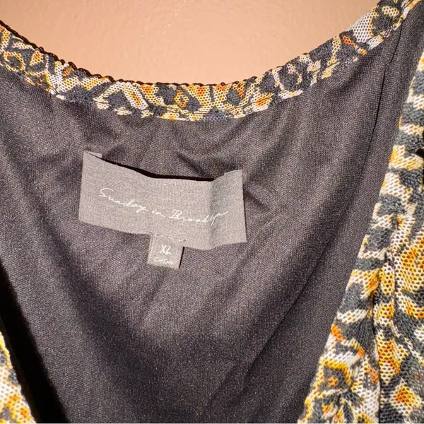 Anthropologie Sunday in Brooklyn Eleonora‎ Aztec Mesh Cami Size XL - Image 4