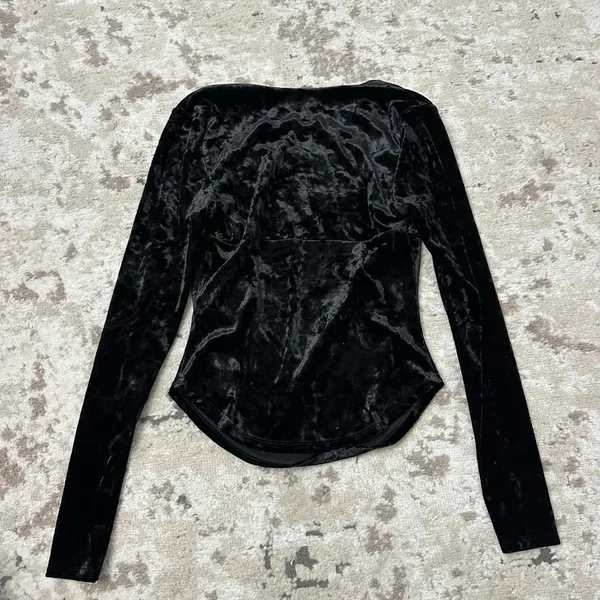 Free People Perfect Date Cowlneck Top Size Xs - Image 3