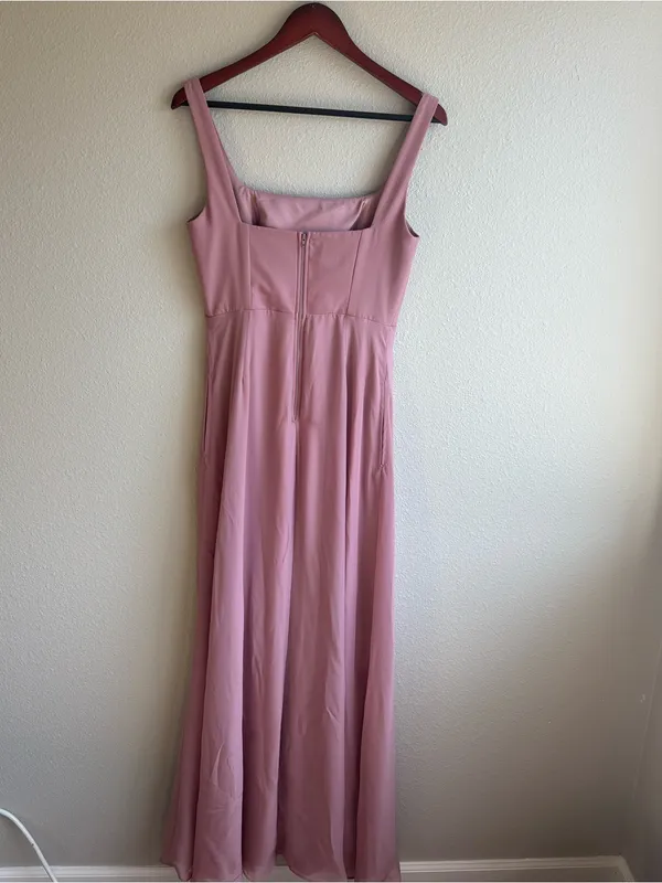 Birdy Grey Dusty Rose Square-Neck Maxi Dress - Image 4