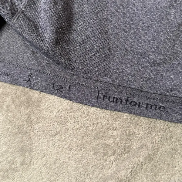 Lululemon Swiftly Tech Tank Top Womens‎ 12 Grey Racerback Mesh Activewear - Image 4