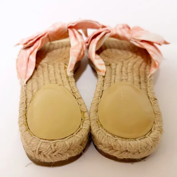 Nine West | Espadrille Flat Sandal w Pink Tie-Dye Bow size 8M - Image 7