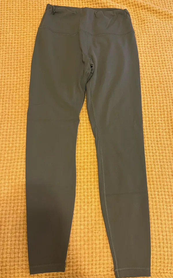 Lululemon Wunder Under Leggings High-Rise Army Olive Green 28” - Image 5