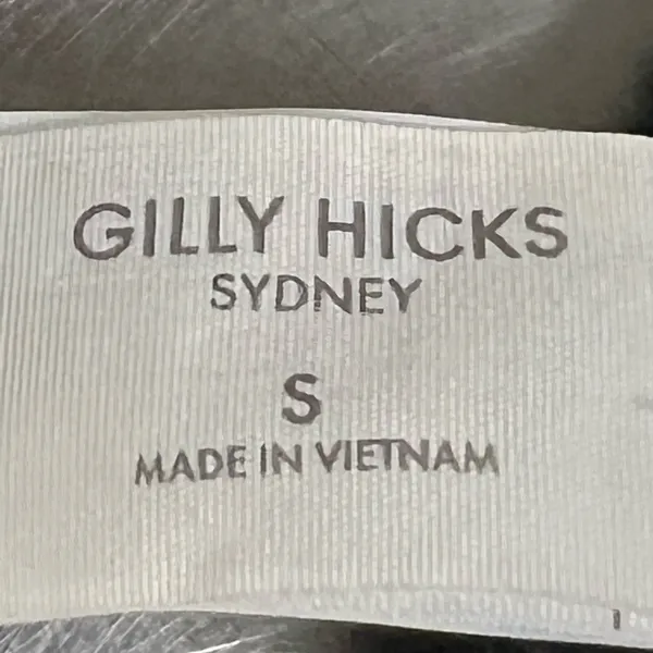 Gilly Hicks Navy Blue Lace Wireless Padded Floral Halter Bralette - Size Small - EUC - Image 5