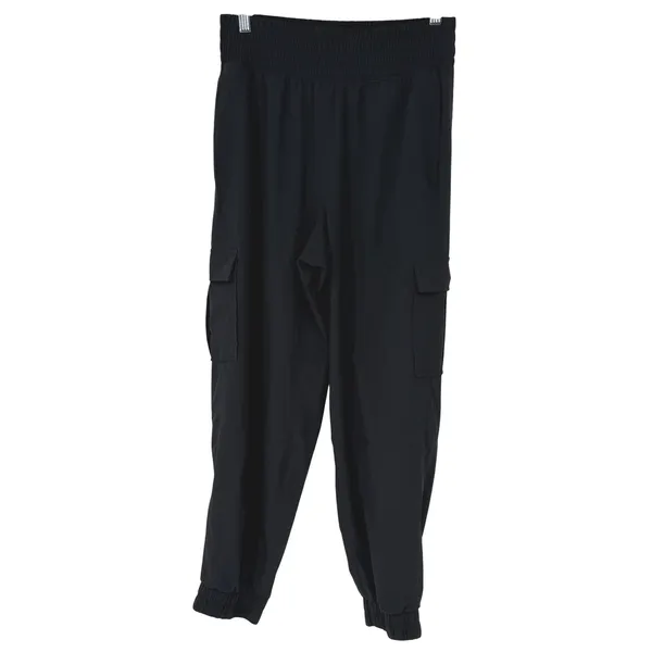 YPB Your Personal Best motionTEK Black Cargo Jogger Pants Women‎ Medium - Image 2