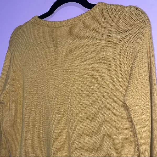 Brandy Melville Cashmere Crop Sweater Women M Wool Lightweight Knit Y2K Preppy - Image 8