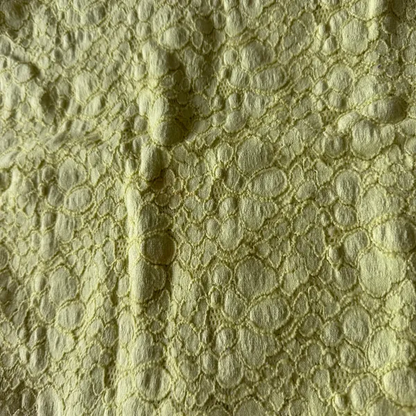 Lime Green Textured Lace Tube Top / Bandeau – Y2K Fairycore Cottagecore Statement Piece - Small - Image 2