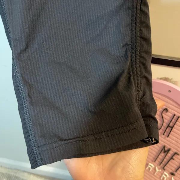 Lululemon Dance Studio Mid-Rise Cropped Black Pants Athleisure Adjustable Sporty - Image 5