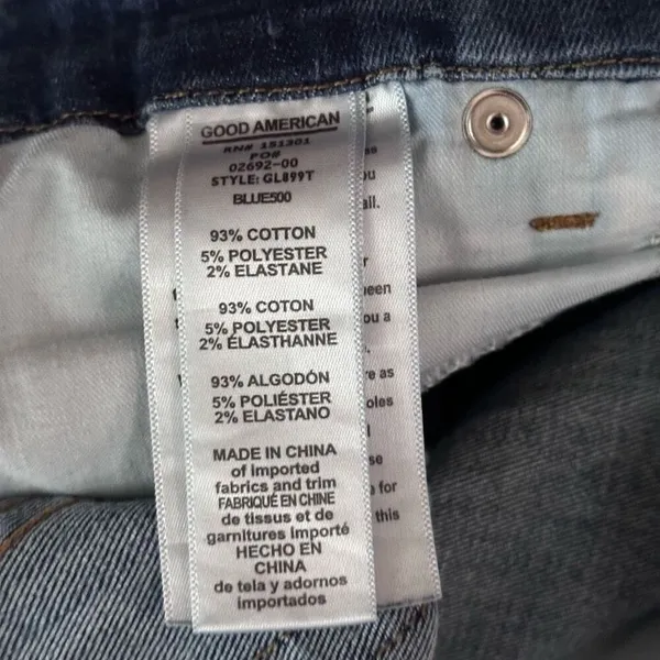 Good American Good Legs Jeans Size 18 - Image 6
