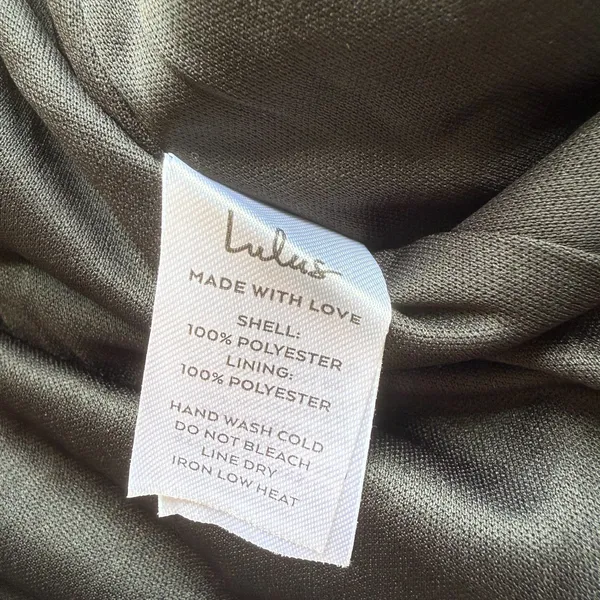 Lulus Simply Brilliant Black One-Shoulder Bow Maxi Dress Size Small - Image 11