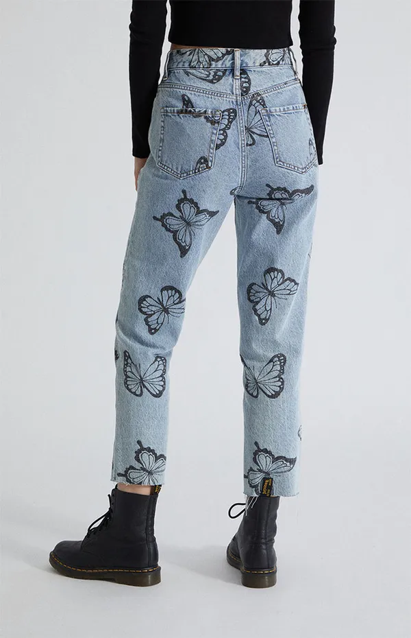 PacSun Buttlerfly High Rise Straight Jeans Size 25 - Image 2