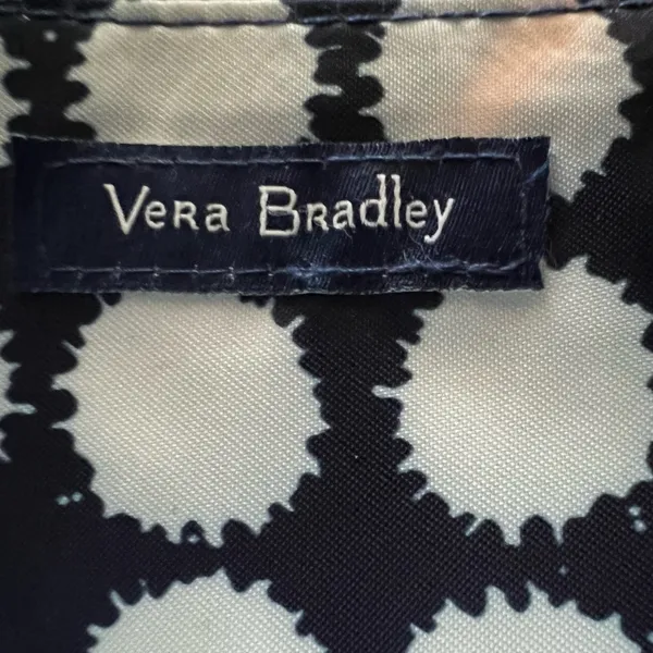 Vera Bradley  Indigo print pattern crossbody handbag - Image 6
