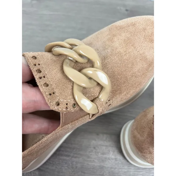 Corkys So What Brown Platform Slip On Loafer Sz.8 - Image 16