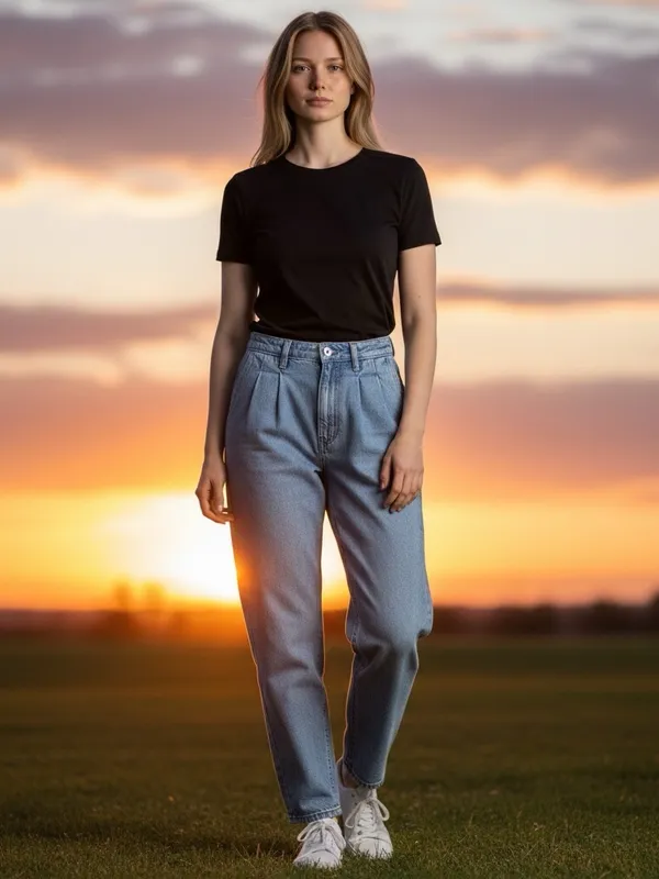 PAIGE Sarah Straight Ankle Jeans Women’s 25 Light Wash High Rise Cropped Denim - Image 4