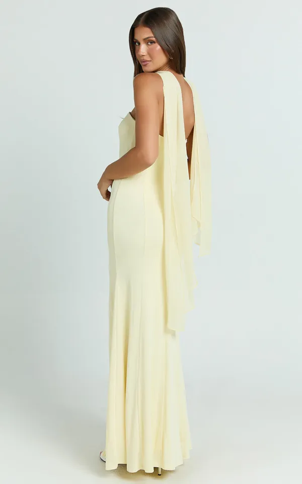 New Showpo Dorothea Maxi Dress Fit And Flare Dress Size Small MSRP $129 - Image 4