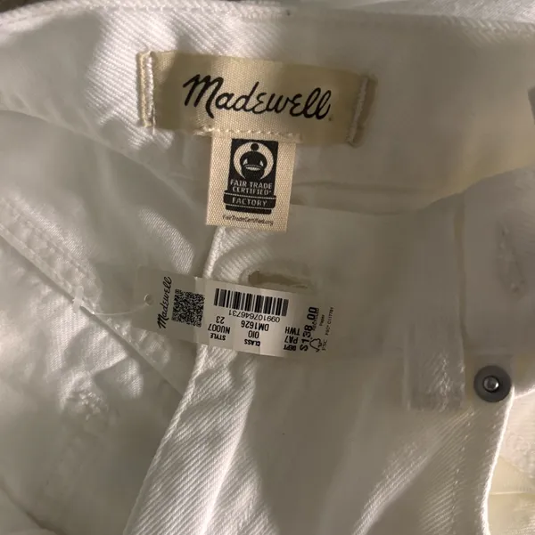 Madewell White Jeans - Image 4