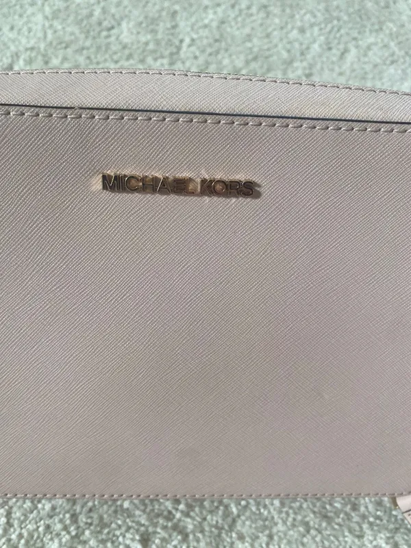 Michael Kors Jet Set East West Crossbody Bag Powder Blush Gold - Image 11