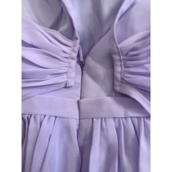 Kimora Floor Length Spaghetti Straps Chiffon Bridesmaid Dresses size 4 - Image 11