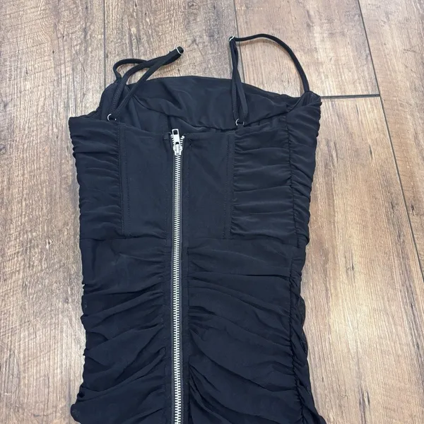 WHITE FOX BOUTIQUE Full Of Flavour Midi Dress Mesh Sexy Nightwear Elegant Sz XS - Image 9