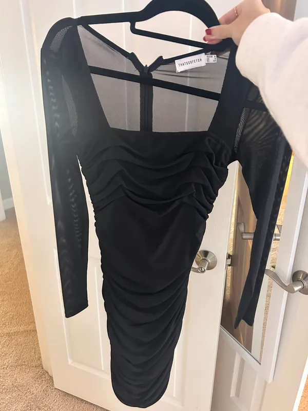 That's So Fetch Mini Dress Black Size 2 - Image 3