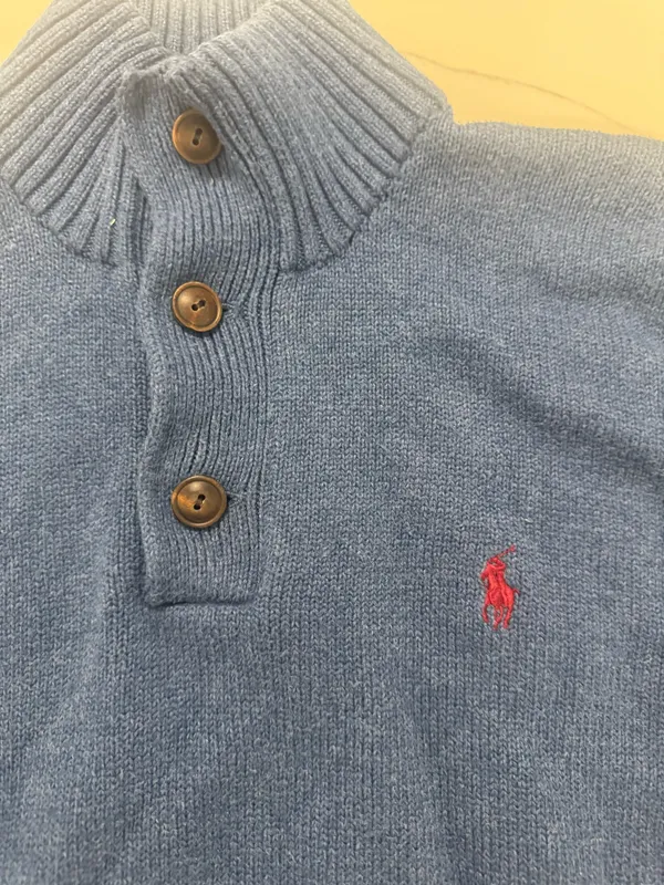  Polo Ralph Lauren Quarter Button Sweater 🧵🐎 - Image 3