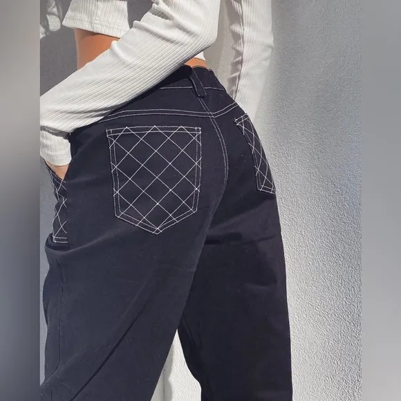 Tiger Mist Megan Pants - Black - XS - Image 2