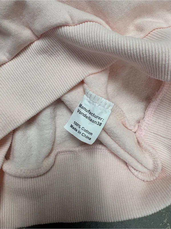 Museum of Ice Cream Statue of Liberty Pink Crewneck Sweatshirt Womens Small - Image 4