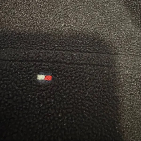 Tommy Hilfiger Women’s Large Black Fleece Full Zip Vest - Image 4