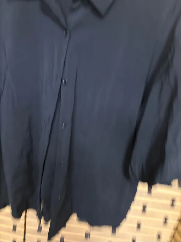 English Factory Black Balloon Sleeve Blouse Size XS - Image 4
