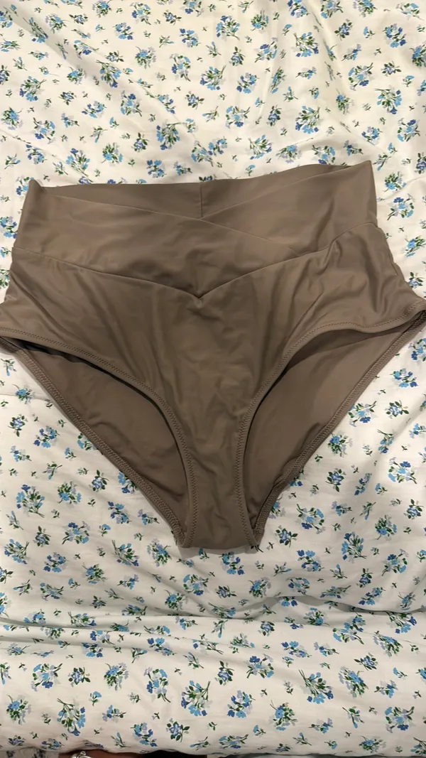 Aerie High-Waisted Full Coverage Bikini Bottom  - Image 2