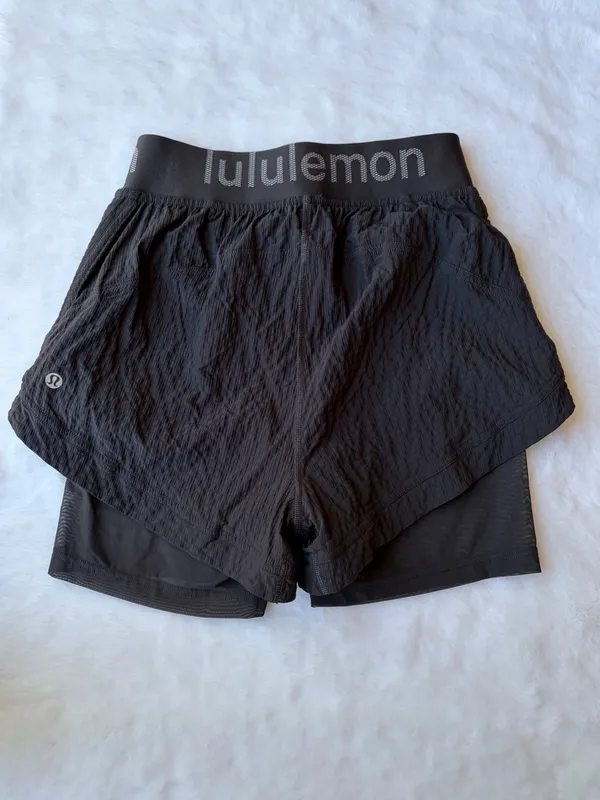 Lululemon Logo Waistband High-Rise Training Short - Image 5