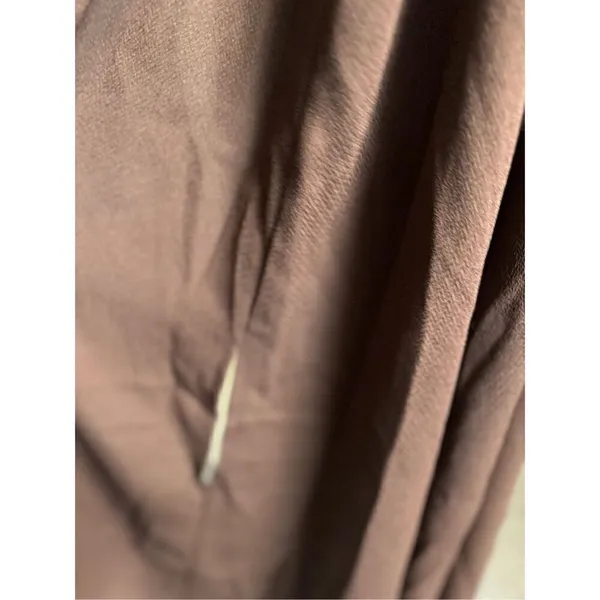 Chocolate brown trench cardigan Brown Size XXL - Image 4