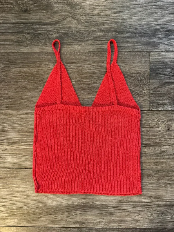 Red ZARA Top - Image 4