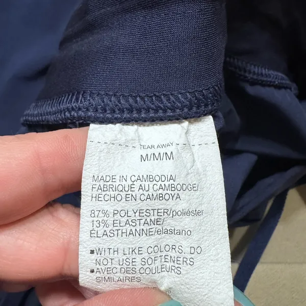 Under Armour Navy Blue Track Pants - Image 6