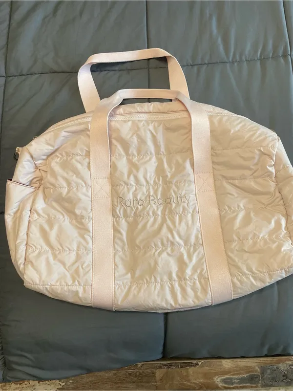 Selena Gomez Rare Beauty Puffy Weekend Duffel Bag - Image 12