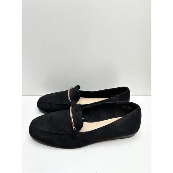 Journee Collection Loafer Womens Size‎ 10 Black Slip On Casual Shoes - Image 4