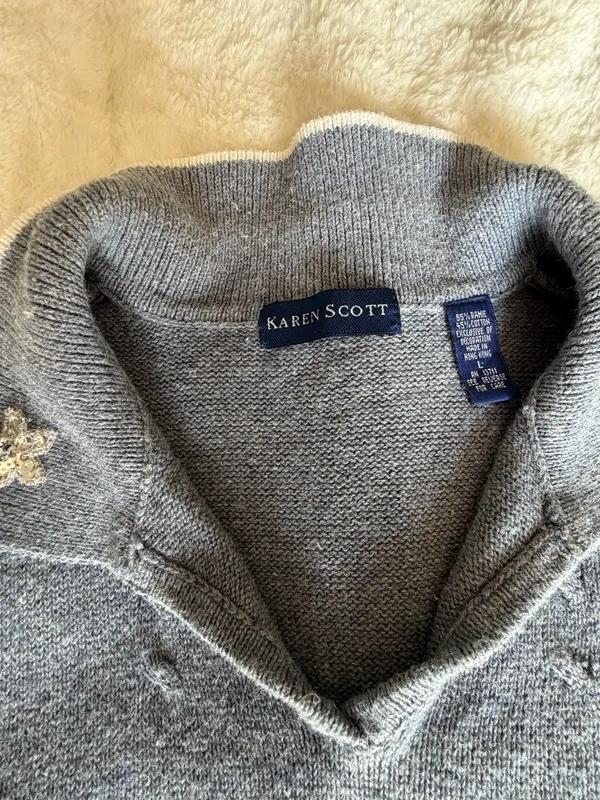 Vintage Karen Scott Sweater - Image 3