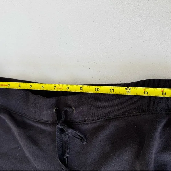 Vintage Victoria’s Secret “Angel” Black Sweatpants Size Small Y2K Logo Spell-out - Image 5