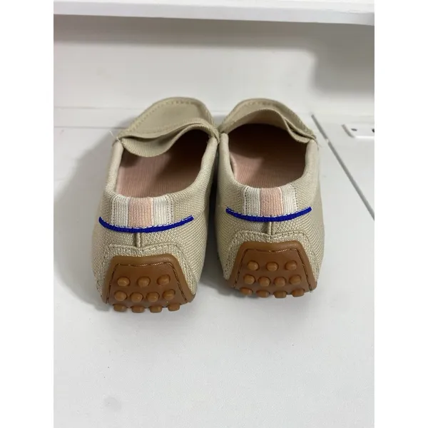 Rothy’s Driver Loafer Flats Light Beige Sustainable Minimalist Women Size 8 - Image 2