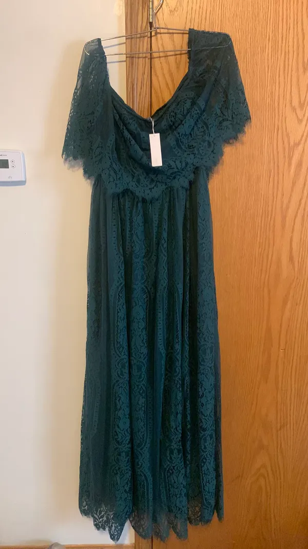 Baltic Born Green Caroline Lace Dress - Image 2