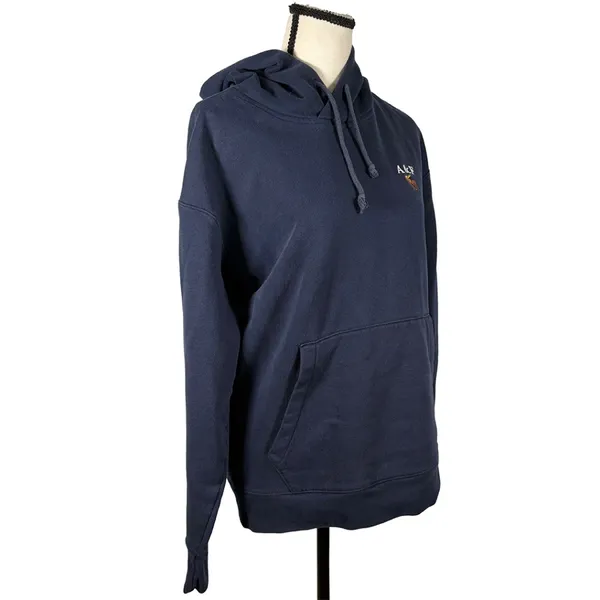 Abercrombie & Fitch Soft Collection Relaxed Fit Embroidered Hoodie | Size Small - Image 3