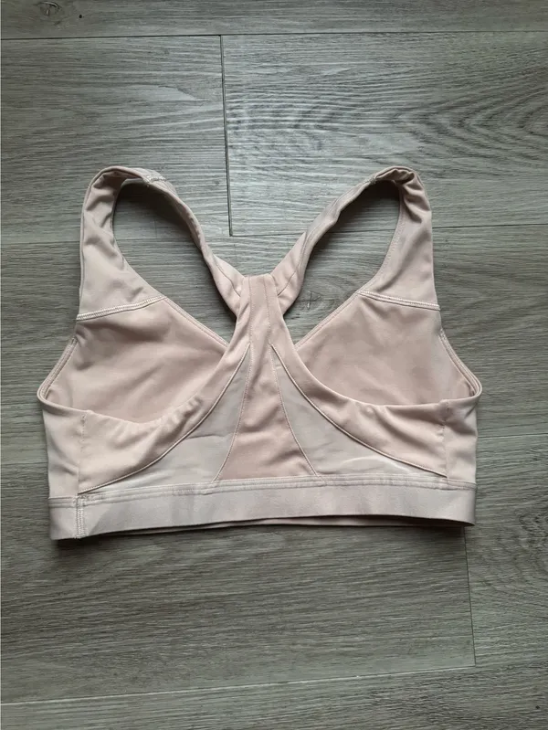 Champion Light Tan Racerback Sports Bra - Image 2