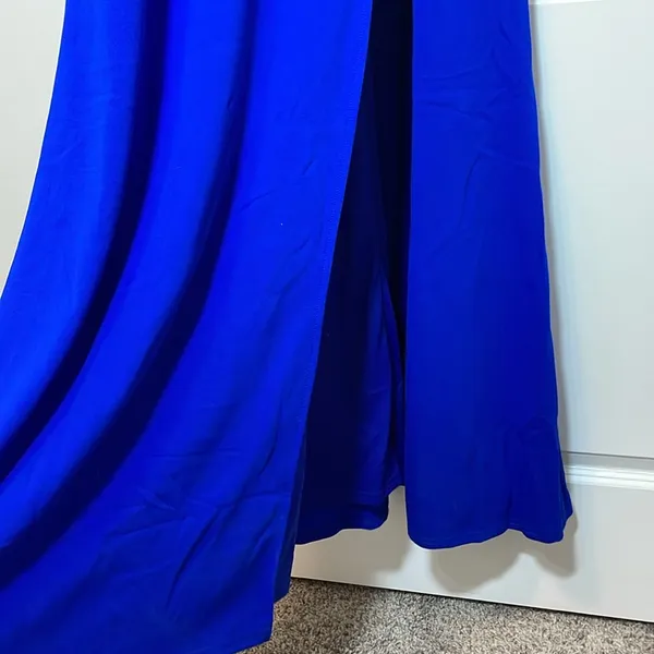 Lulus Modern Sensation Royal Blue Scoop Neck Mermaid Maxi Dress - Image 4