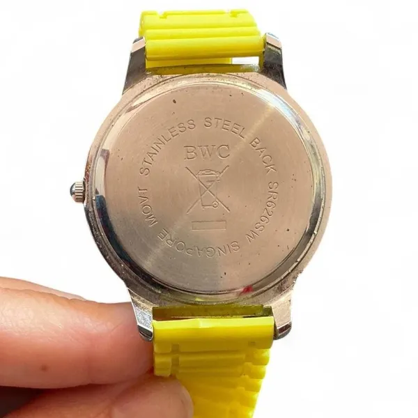 Avon Counting Critters Silicone Watch‎ Stretch Band Yellow - Image 3