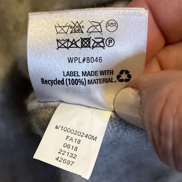 Charter Club Luxury 100% Cashmere Crew Neck Sweater Women’s Large Gray - Image 5